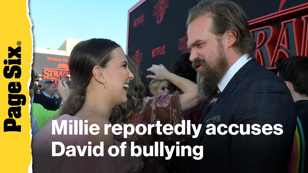 Millie Bobby Brown Alleges Harassment by David Harbour 🚨