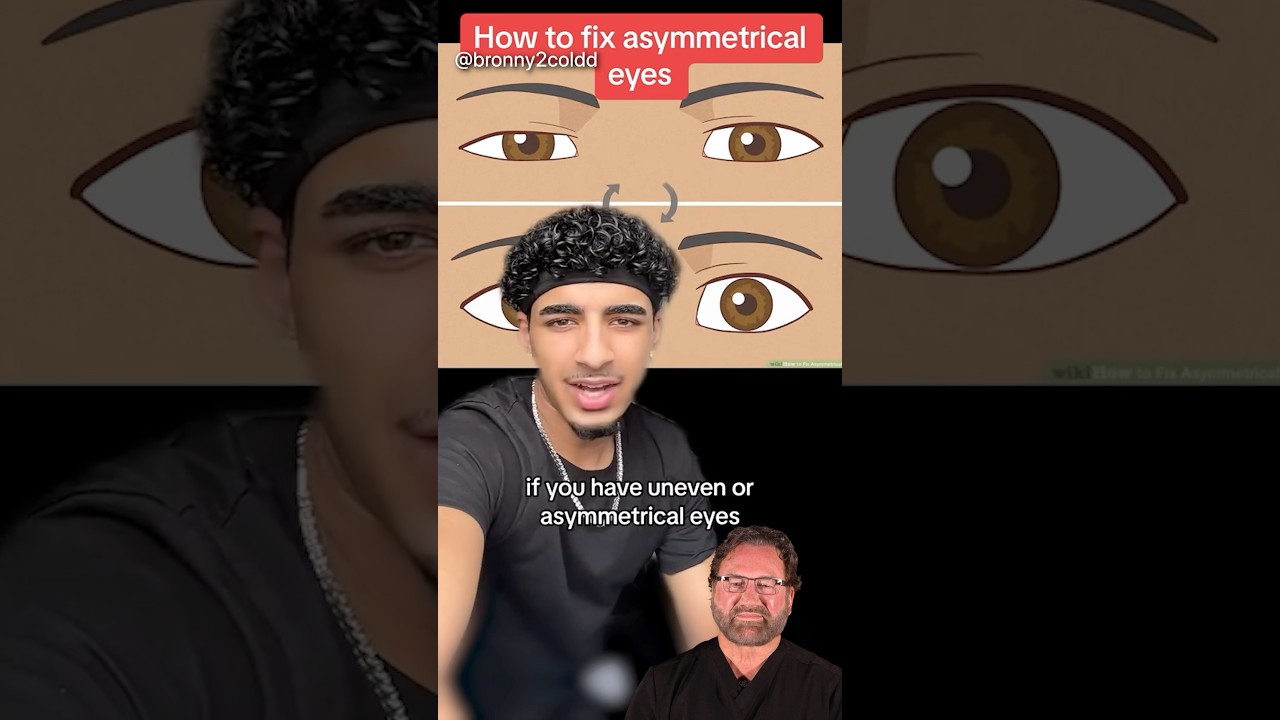 Surgeon Reacts: Top Tips to Fix Asymmetrical Eyes ποΈ