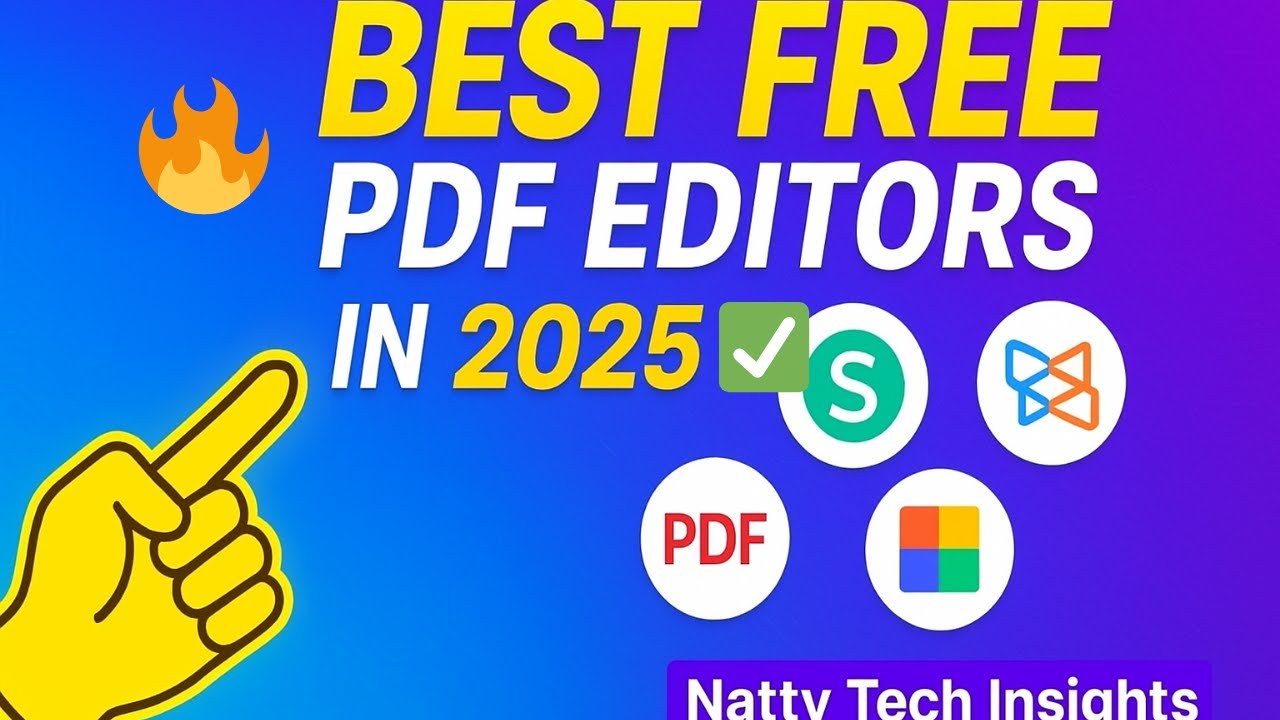 Top 10 Free PDF Editors in 2025 | No Hidden Fees