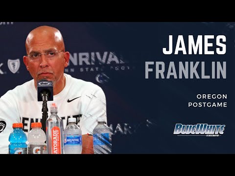 Penn State head coach James Franklin Press Conference | Oregon Postgame