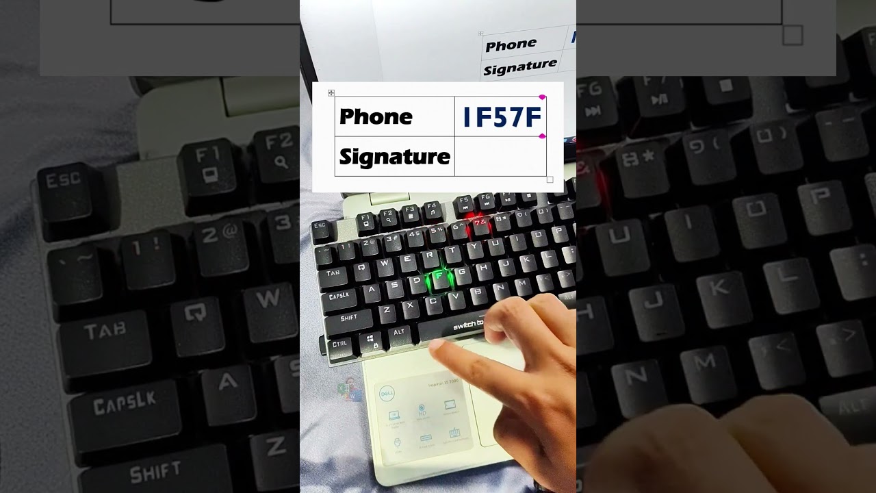 Insert Phone & Signature Symbols in Word 📱✍️