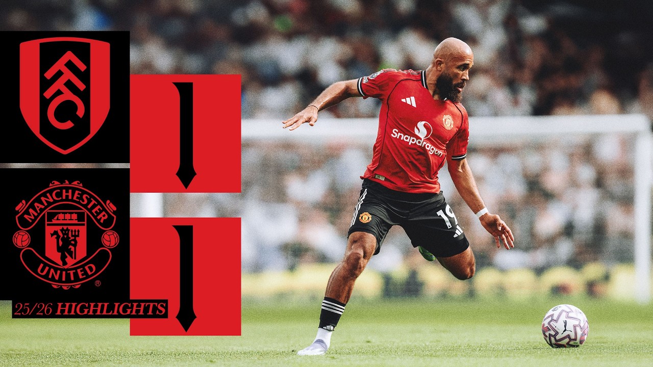 Fulham vs Man Utd Draw Highlights 🛣️