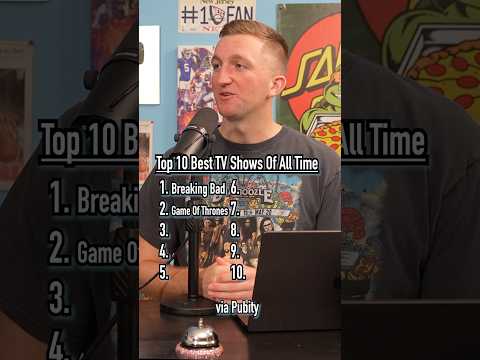 Top 10 Best TV SHOWS Of All Time! Is This Right? #fyp #tv #television #top10 #guessinggame
