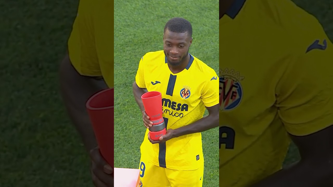 Nicolas Pépé Wins August La Liga Potm 🏆
