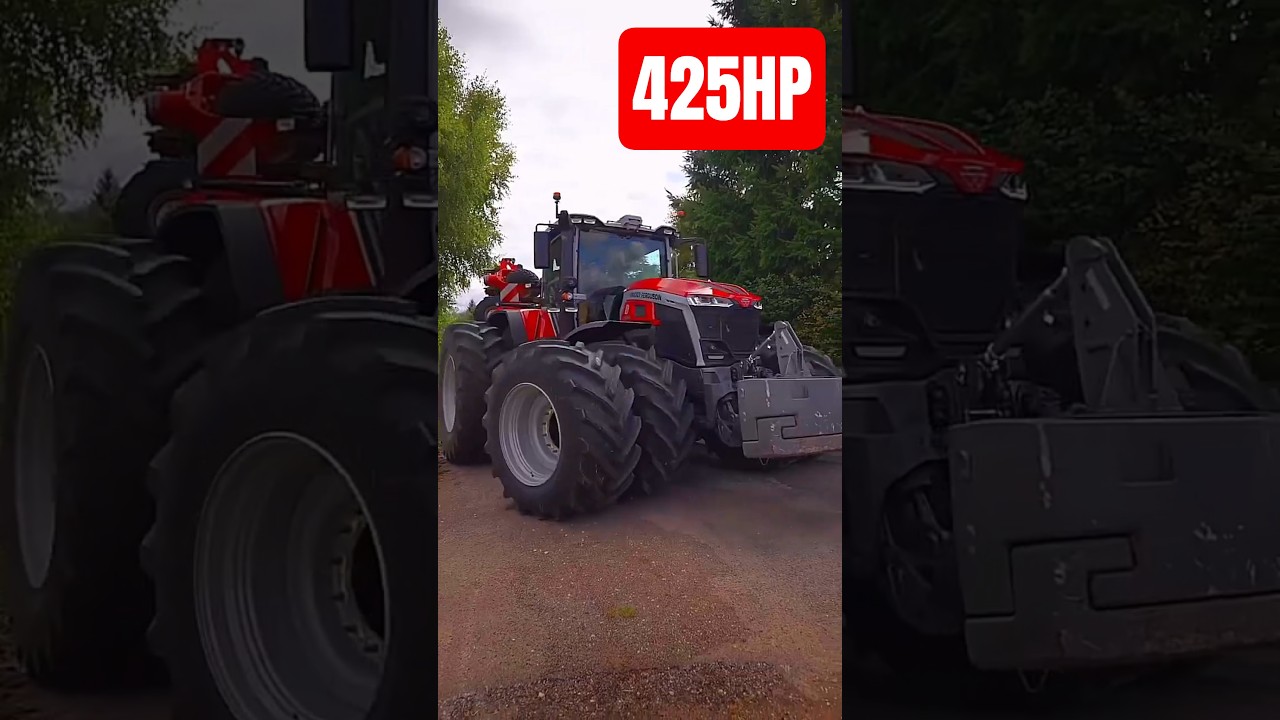 En Güçlü Massey Ferguson 9S 425 Traktör 🚜