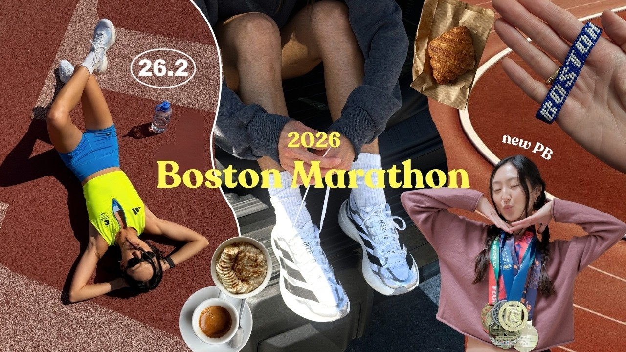 My Boston Marathon Journey π¦ | Running, Food Poisoning & PB