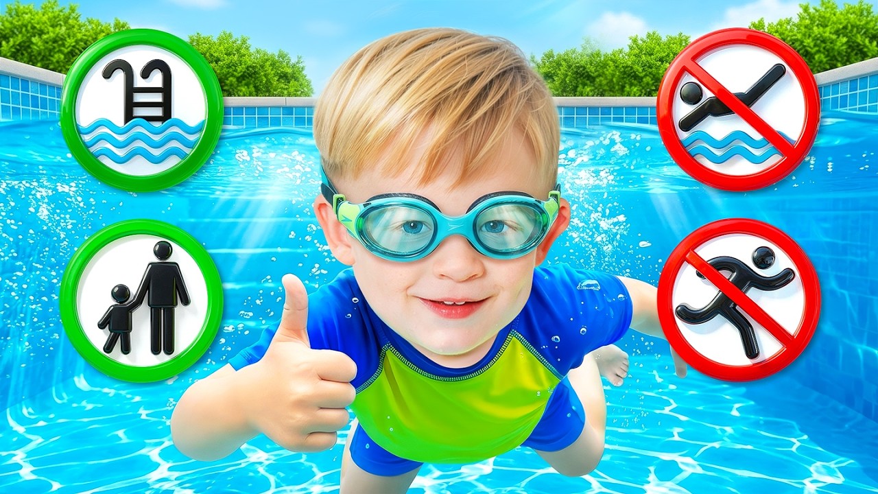 Kids Learn Pool Safety Rules πββοΈ
