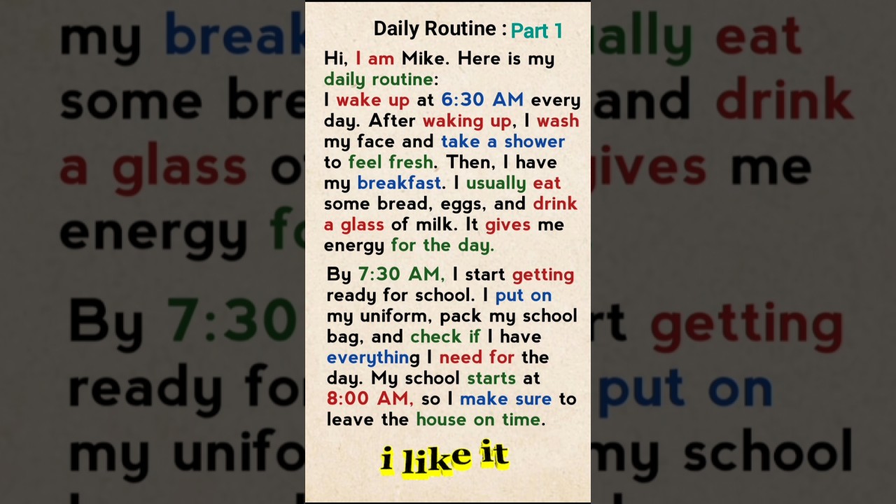 Daily Routine