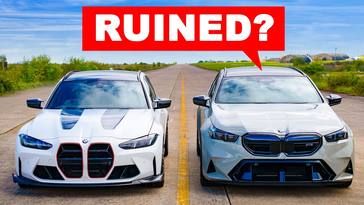 How did BMW get it so WRONG? M3 v M5 DRAG RACE