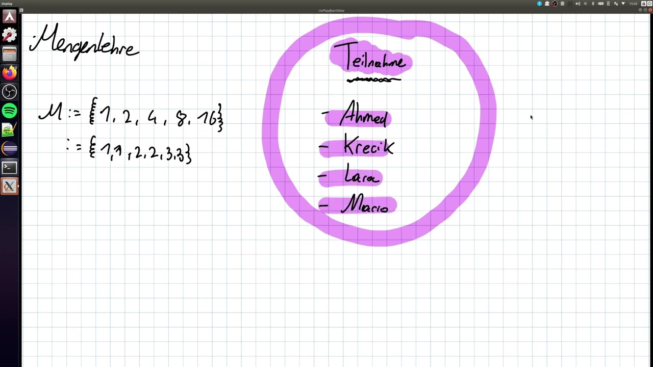Mathematik für Informatiker 1: Einführung in die Mengenlehre