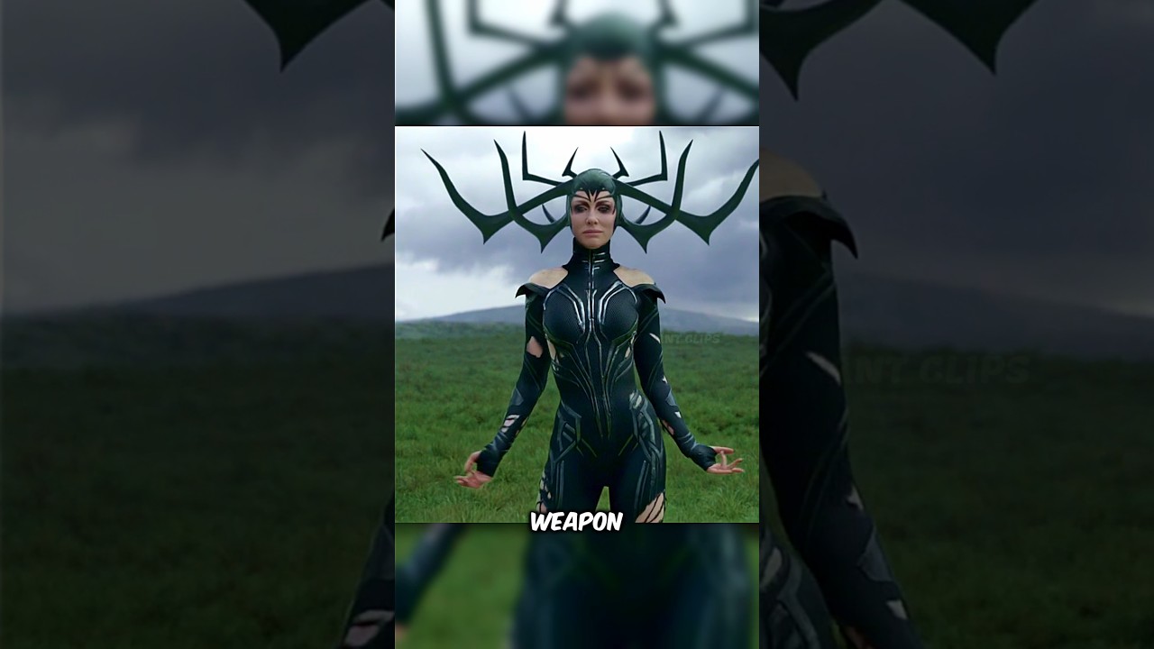 The Secret Behind Hela’s Power Over Mjolnir 🔥#shorts #marvel #thor #mjolnir