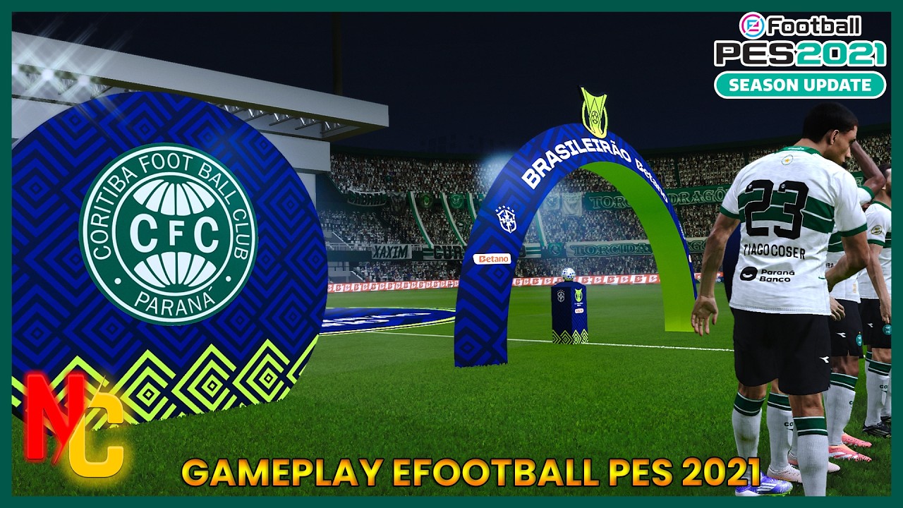 CORITIBA x SÃO PAULO | Brasileirão Série A 2026 ⚽ Gameplay Efootball PES 2021