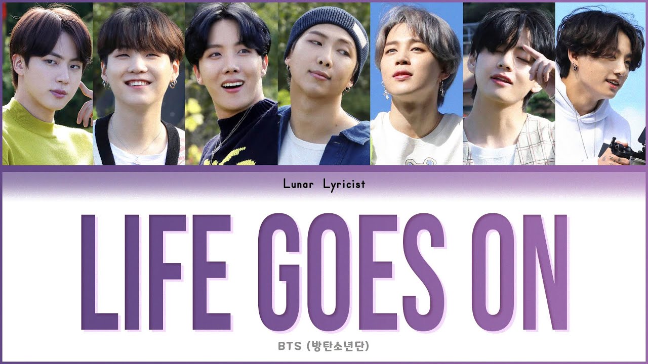 BTS 'Life Goes On' Color Coded Lyrics πΆ