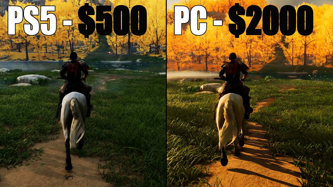 PS5 vs. Gaming PC: Ghost of Tsushima Showdown 🎮