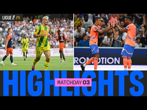 Résumé 3ème journée - Ligue 1 McDonald's 24/25