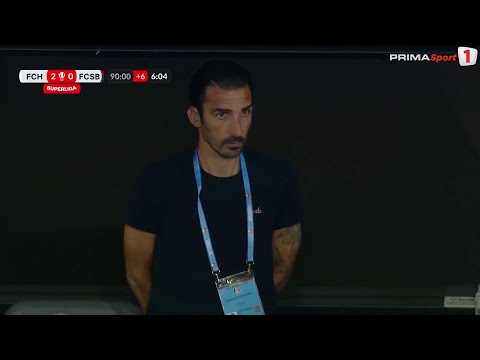 REZUMAT | Hermannstadt - FCSB 2-0. Campioana e pe loc retrogradabil, după eșecul clar de la Sibiu