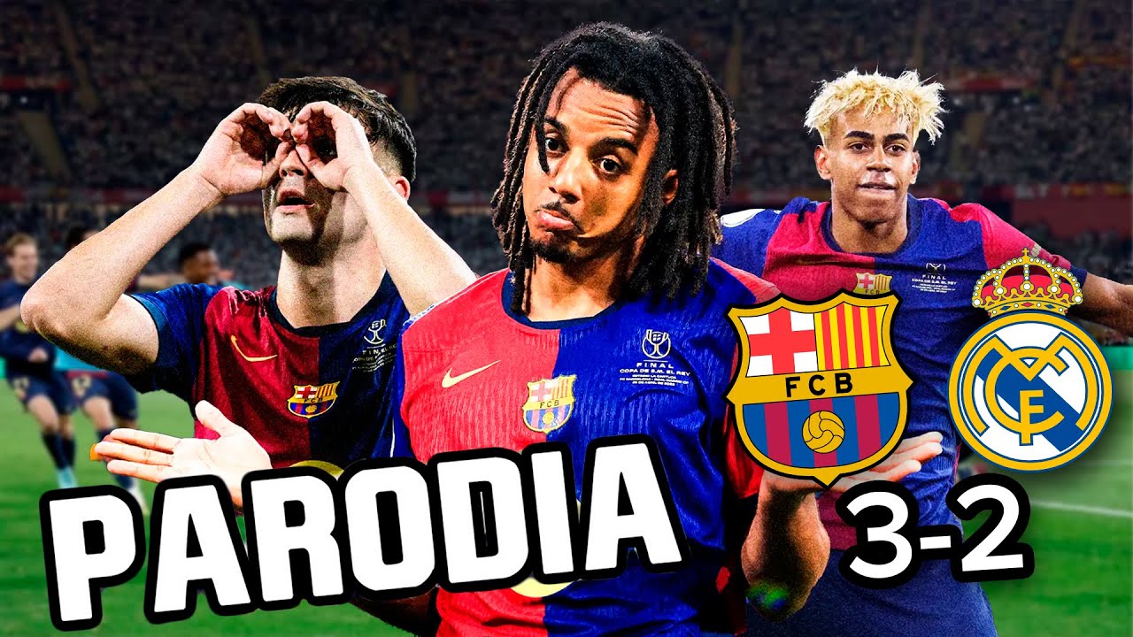 Canción Parodia Barcelona vs Real Madrid 3-2 ⚽