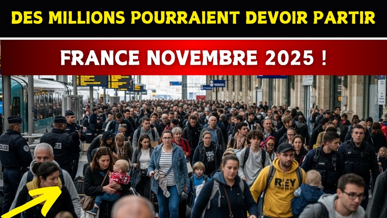 Immigration 2025 : Pourquoi des Millions pourraient quitter la France 🇫🇷