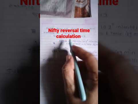Nifty reversal time calculation