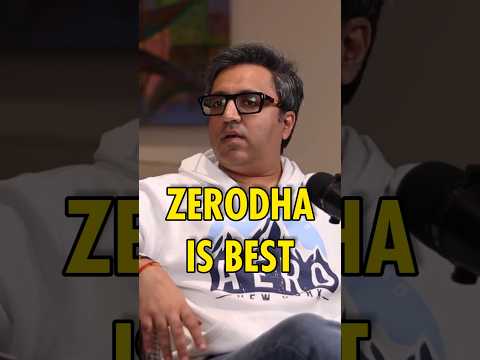 Ashneer Grover: Zerodha is best #ashneergrover #shorts