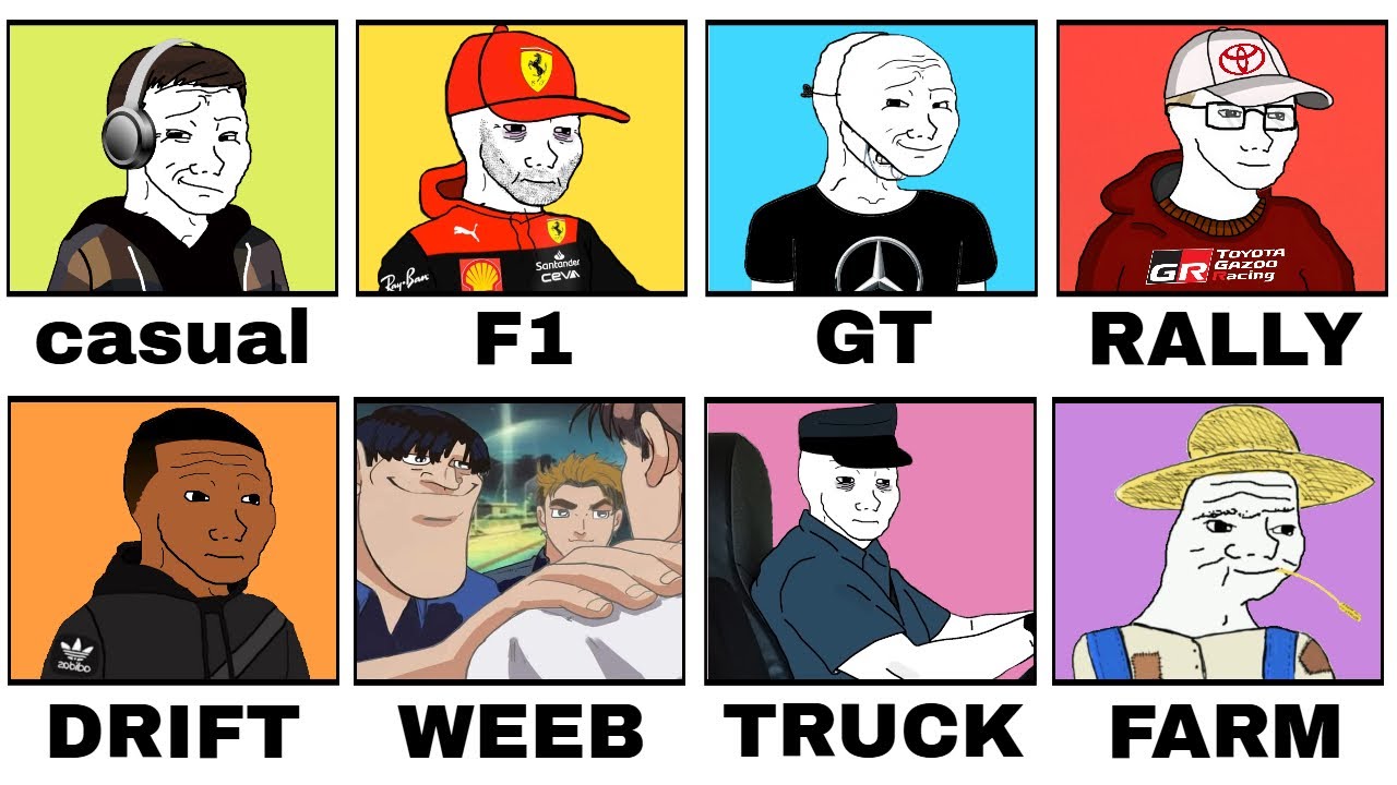 Types of Sim Racing Drivers in 9 Minutes 🏁