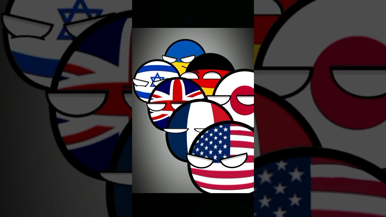 Eternal Enemies || Russia Vs USA || [ CountryBalls ] || #countryballs #shorts