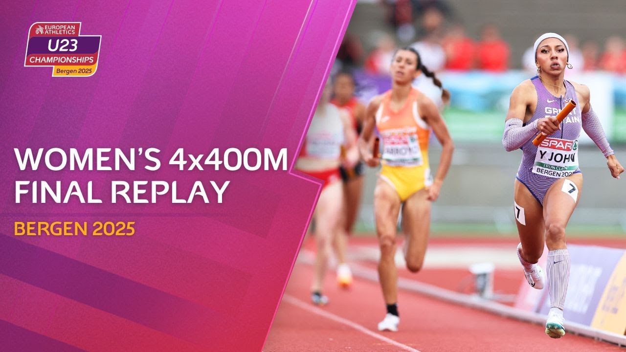 Team GB Shines Bright in Women’s 4x400m Relay at Bergen 2025 ✨