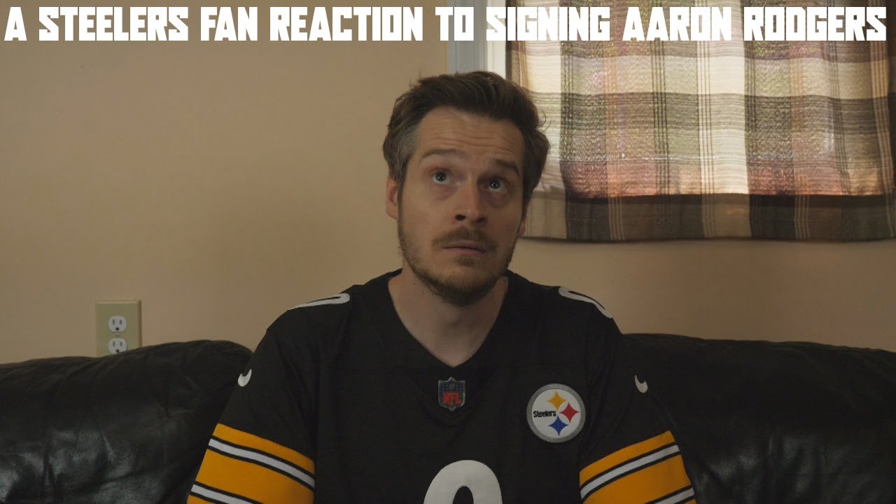 Steelers Fan Reacts to Aaron Rodgers Signing 🏈
