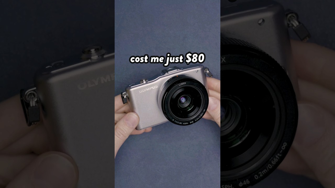Affordable $80 Mirrorless Camera 📸