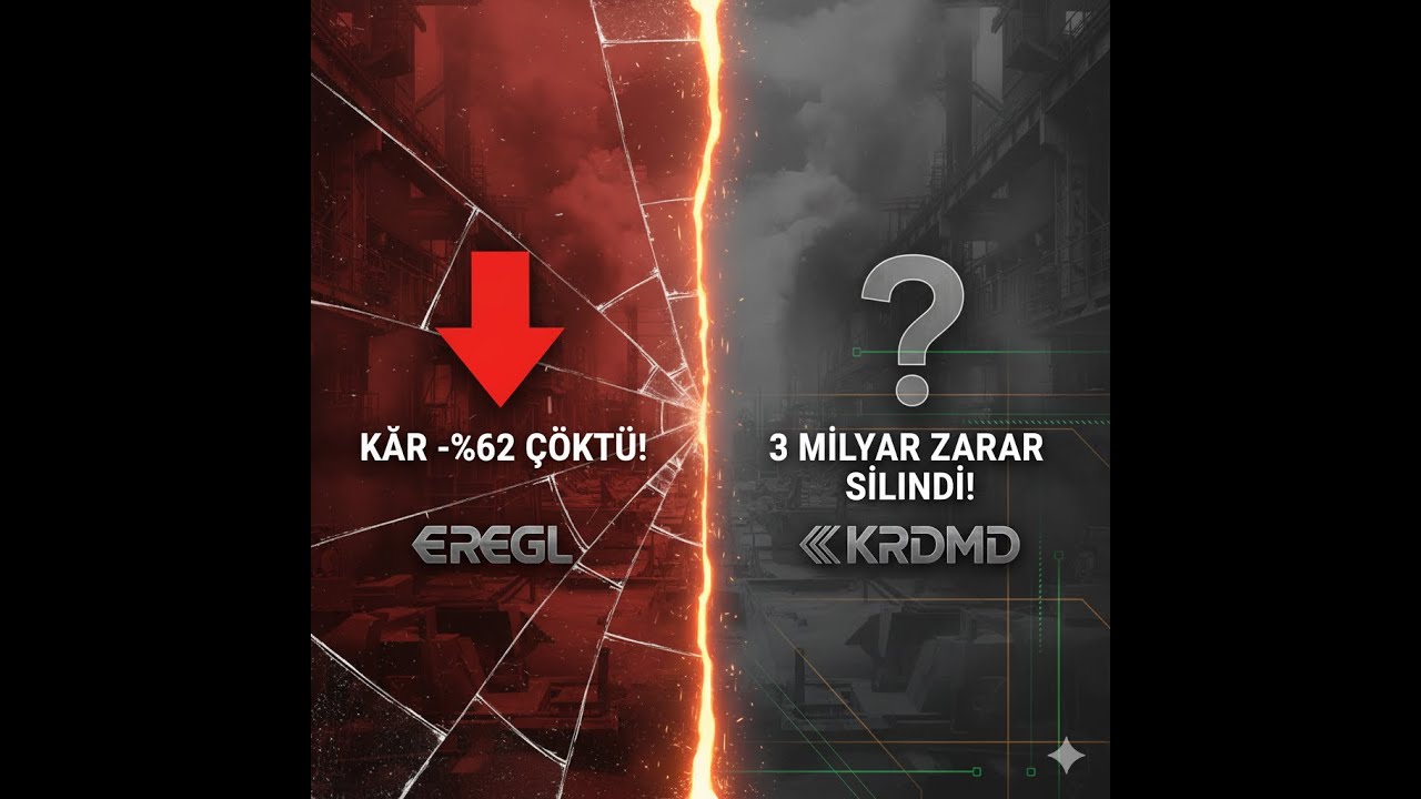 Demir-Çelik Krizi: Karlar Artıyor mu? 🤯 Ereğli ve KRDMD Bilançosu