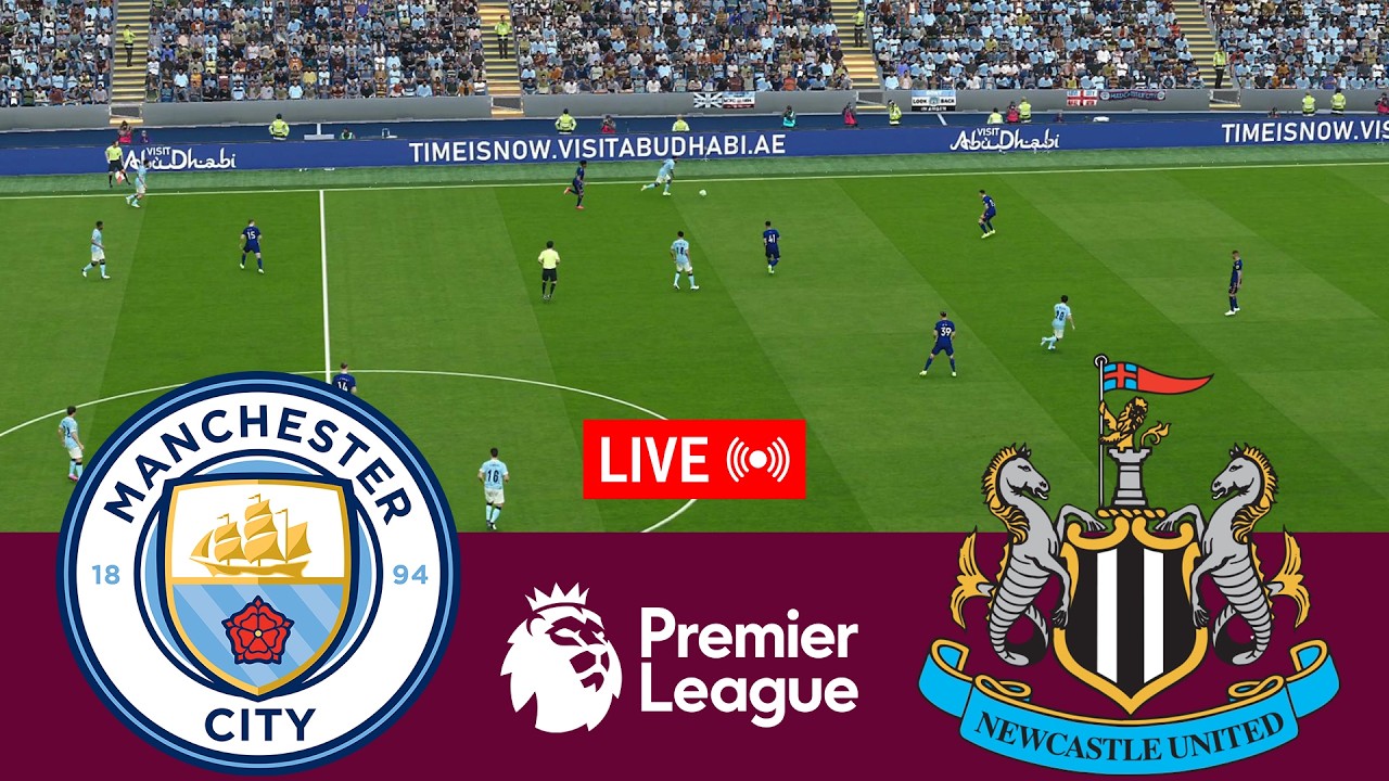 City vs Newcastle Premier League Simulation 🎮