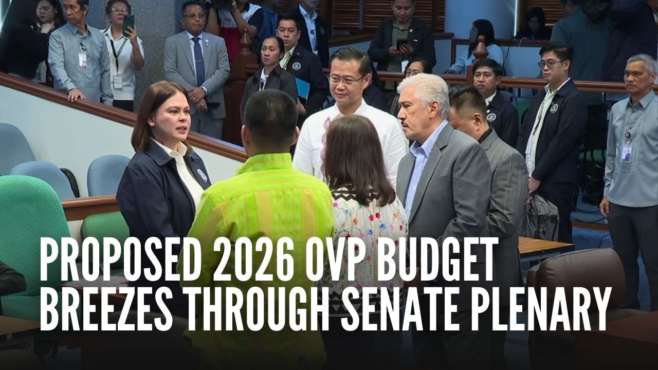 2026 OVP Budget Approved by Senate 🚀