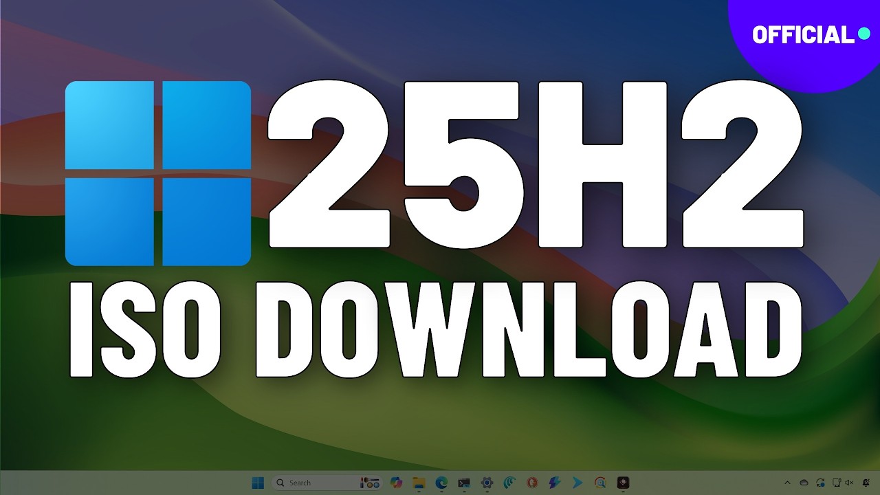 Windows 11 25H2 ISO File Direct Download (Official)