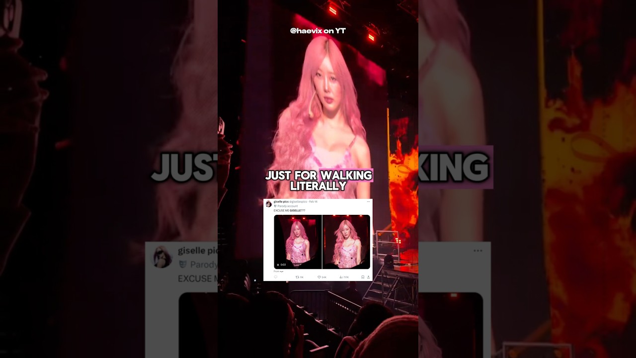 Aespa’s Giselle Sparks Viral Buzz with Stylish Walk 🚶‍♀️