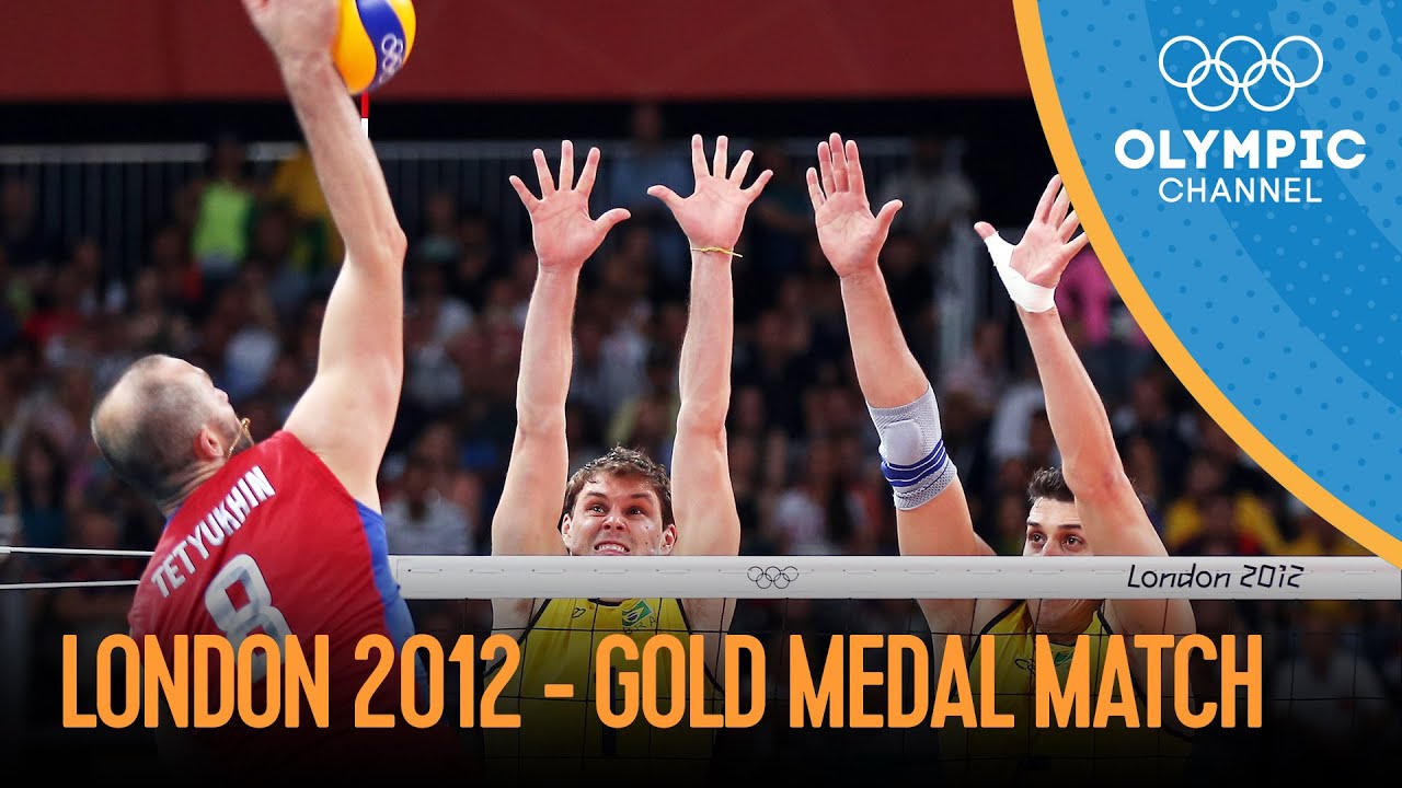Epic Volleyball Gold Medal Match: Russia vs Brazil | London 2012 Olympics 🏅