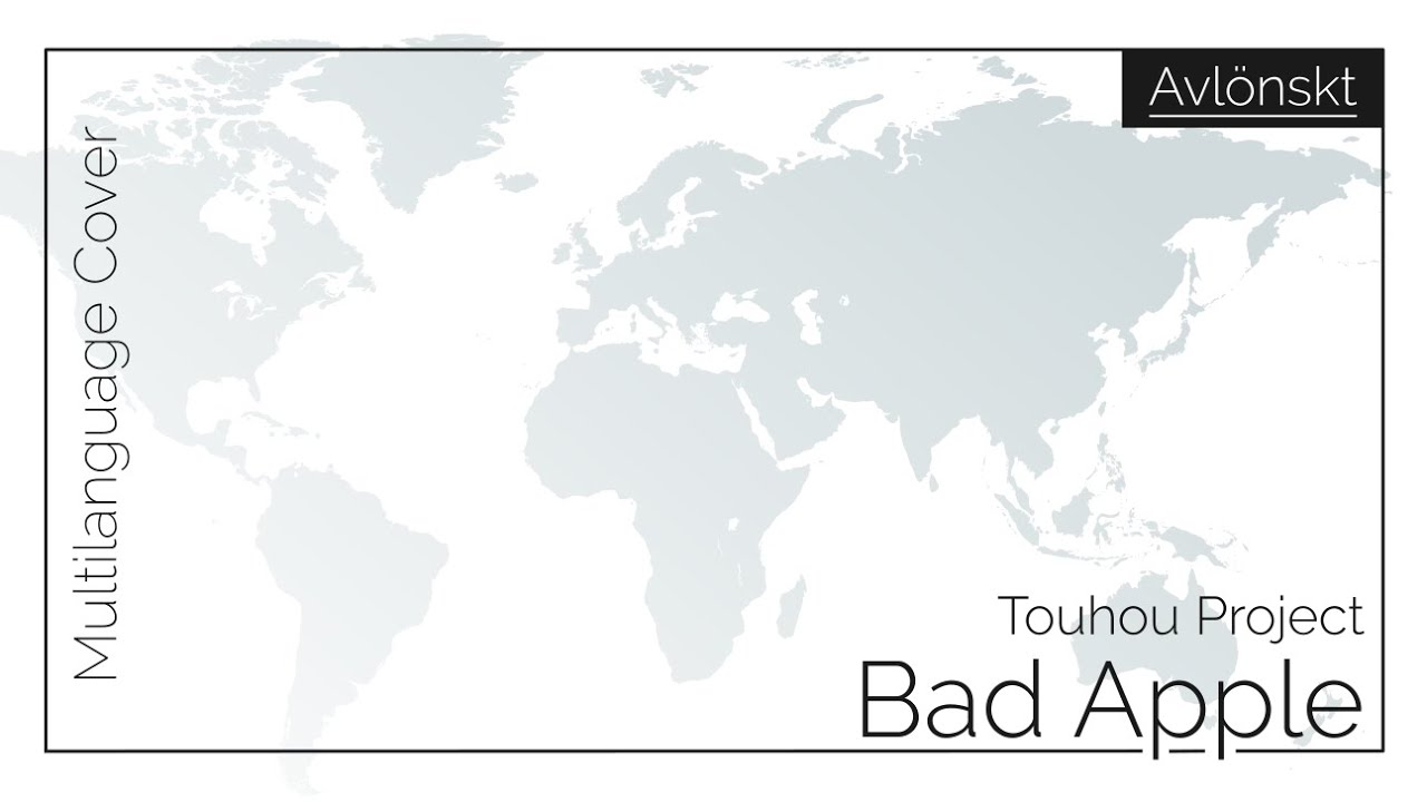 Touhou: Bad Apple Orchestral Cover for Languages Day 🎶