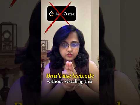 🛑Stop using Leetcode before watching🚀 #LeetCode #CodingChallenge #TechInterview #CodingProblems