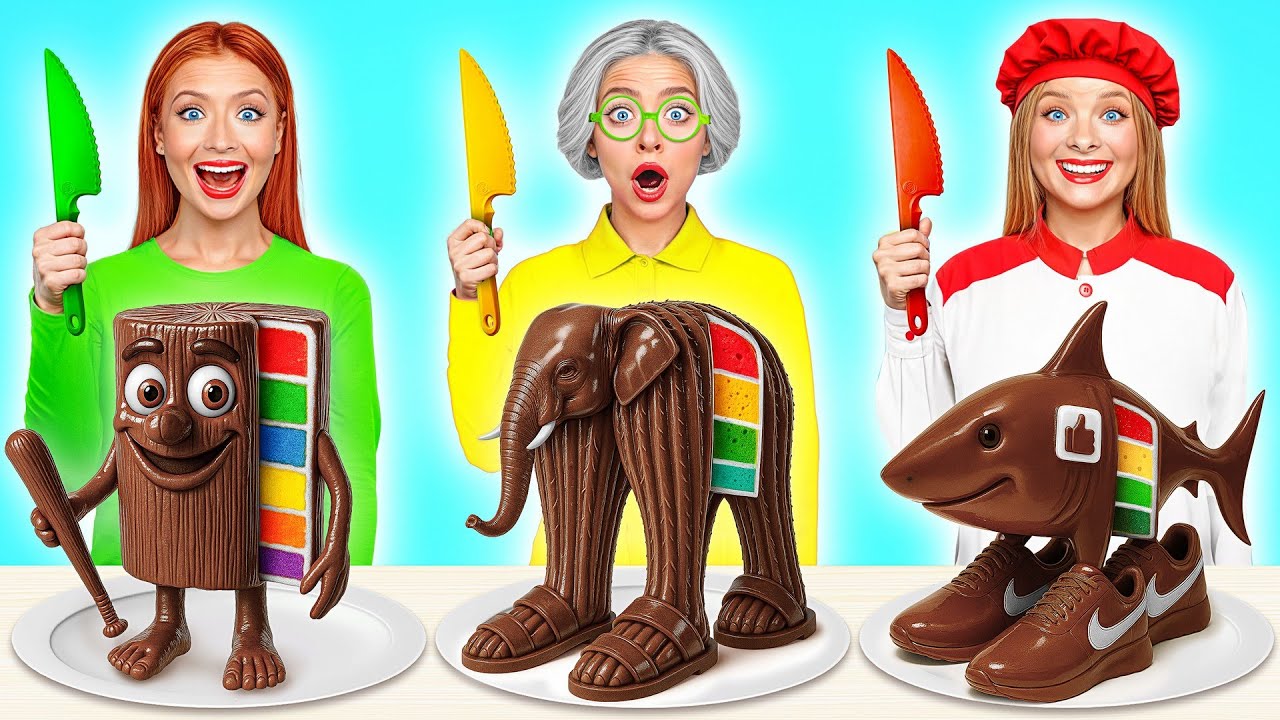 Tantangan Masakanku vs Nenek: Keseruan Masak-Masak Lucu! 🍳