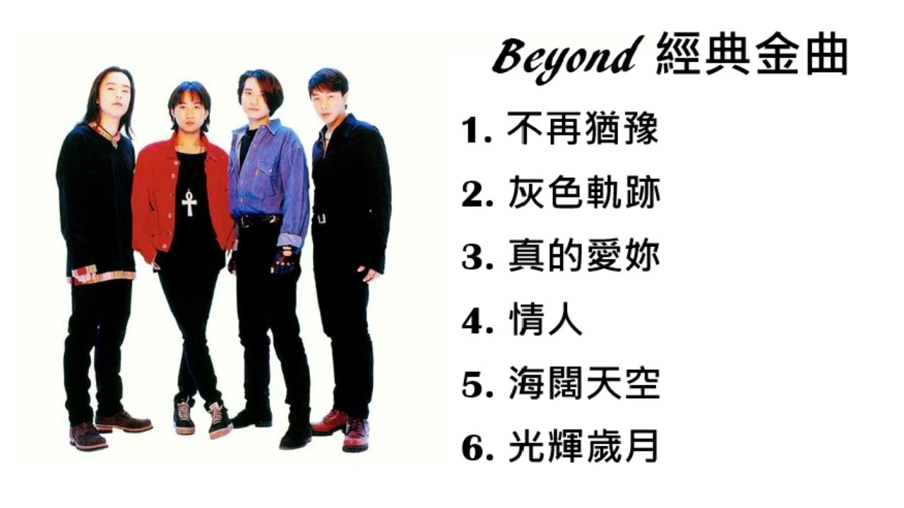 黃家駒 Beyond 6經典金曲🎶
