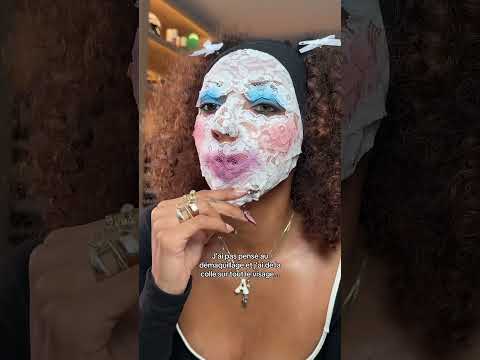 JâAI LE VISAGE COLLĂ !? #questcequejedevraischoisir #halloween