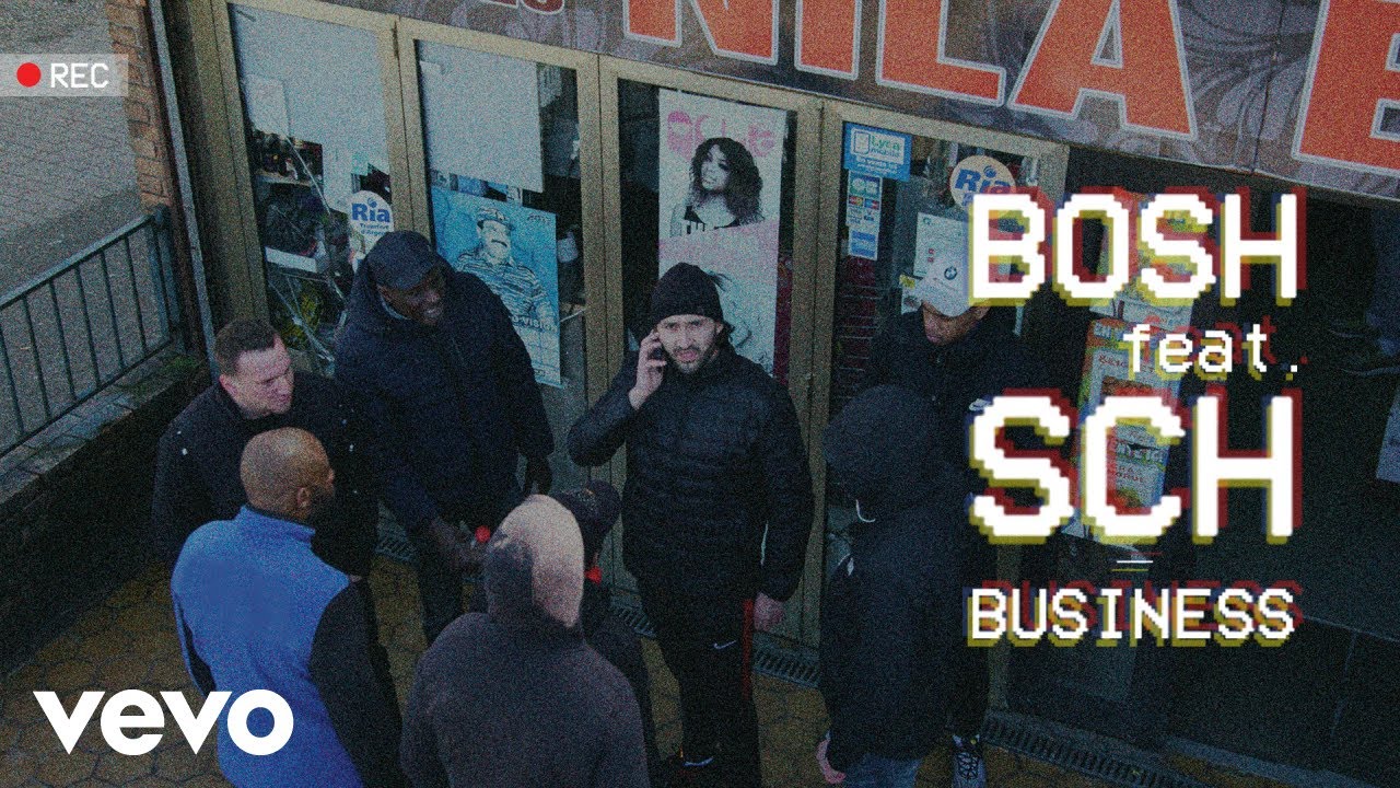 Bosh - Business ft. SCH (Lyrics Video) 🎶