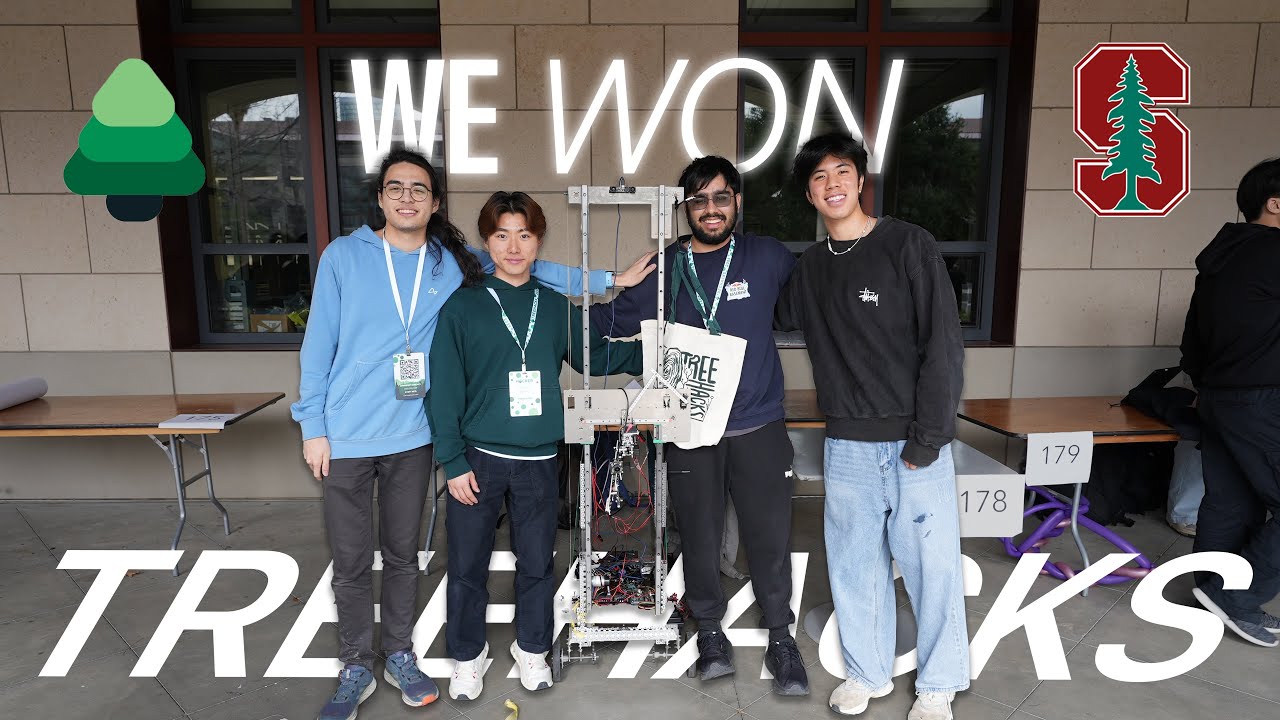 I Won My First Hackathon! ๐ Stanford TreeHacks 2025 Success After 36 Hours of Non-Stop Coding