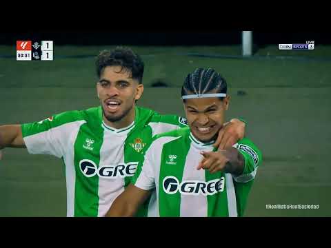 ملخص مباراة ريال بيتيس وريال سوسيداد 3-1 | اهداف ريال بيتيس اليوم