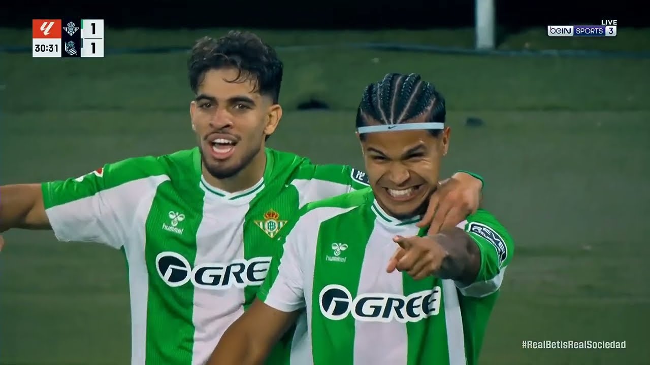 ملخص مباراة ريال بيتيس وريال سوسيداد 3-1 | أهداف رائعة وتحليل الأداء ⚽