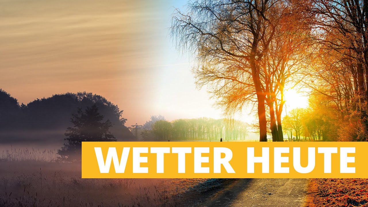 Wetter heute: Nebliger Start, dann goldener Oktobertag 🌞
