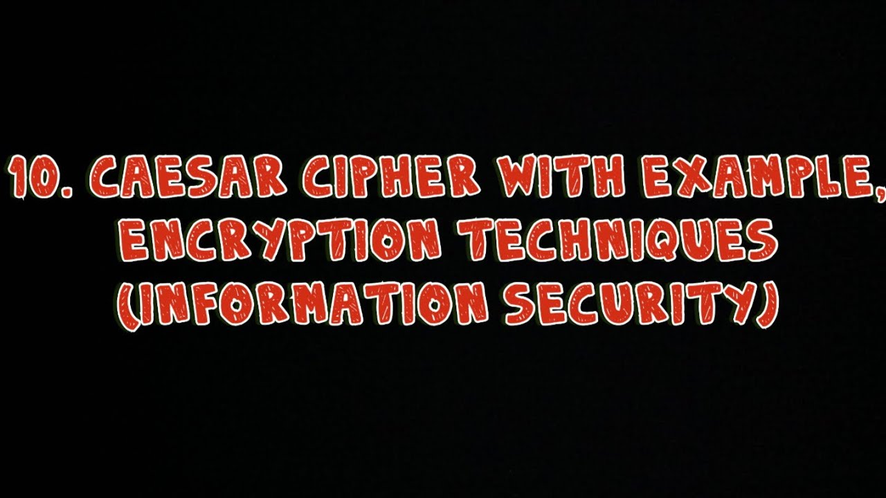 🔐 Caesar Cipher Explained: Easy Encryption Technique with Example