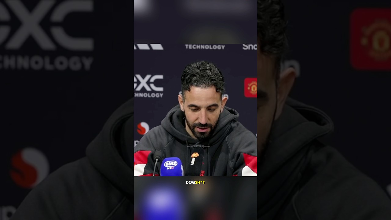 Ruben Amorim Slams Team After 1-0 Loss to Wolves ⚽