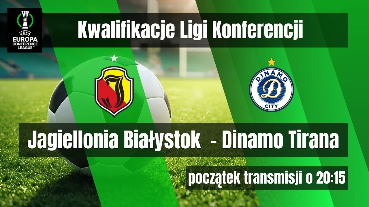Jagiellonia Białystok vs Dinamo Tirana ⚽️ - Liga Konferencji