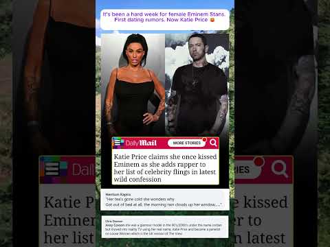 Tough week for Eminem Stans.#eminem #eminemmusic #katieprice #usa #rap #hiphop #shorts #shortvideo