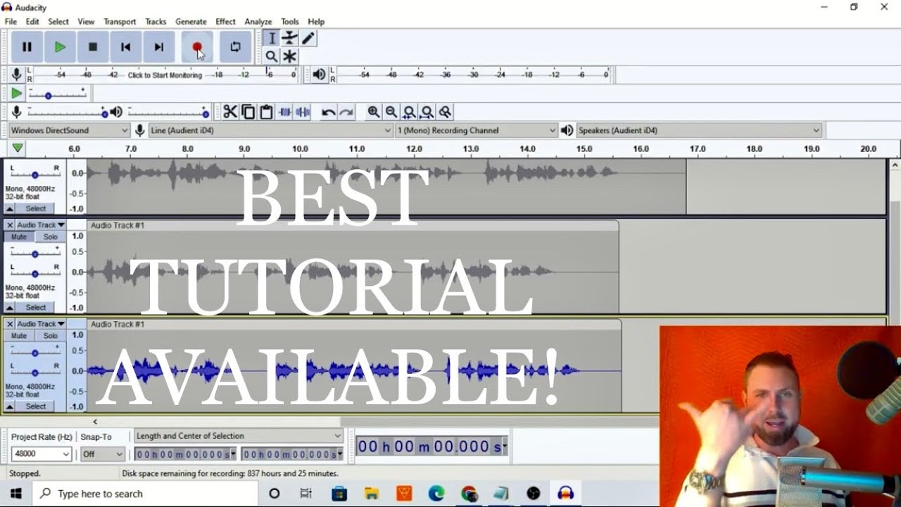 Audacity 2022 Tutorial: Master Voice Overs, Podcasts & Music Editing 🎧